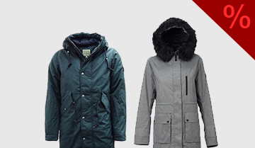 Abrigos, Parkas y Chaquetas