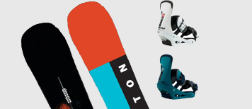 Pack de snowboard Burton