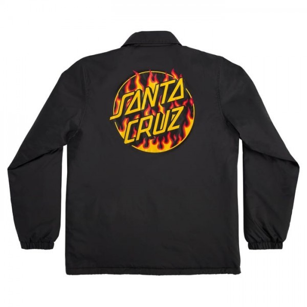 Santa Cruz Thrasher Flame Dot coach chaqueta