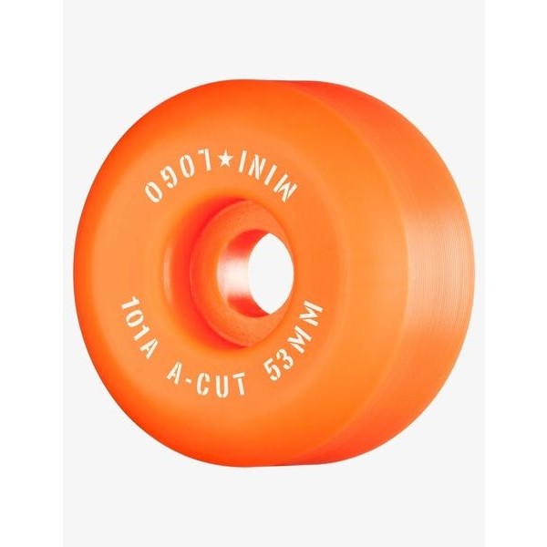 Mini logo A cut 53mm 101A orange Ruedas de skateboard