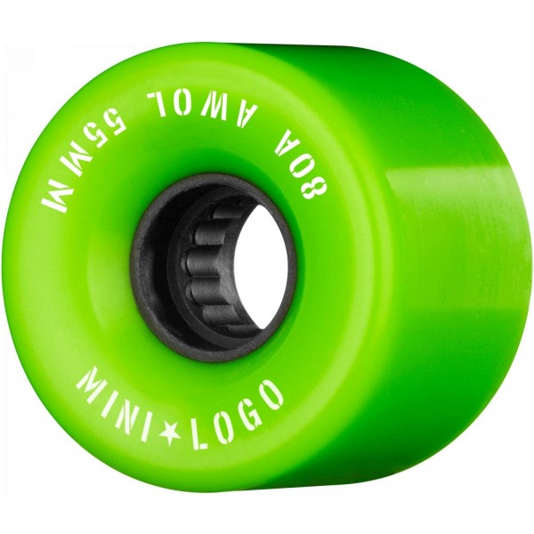 Mini logo AWOL 55mm 80A green Ruedas de skateboard