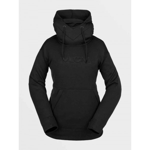 Volcom Riding Hydro Hoodie black sudadera técnica de mujer