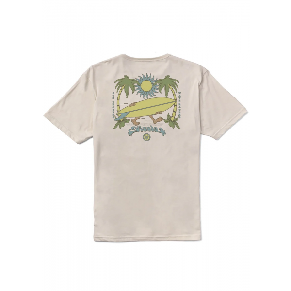 Vissla Out There Organic bone camiseta
