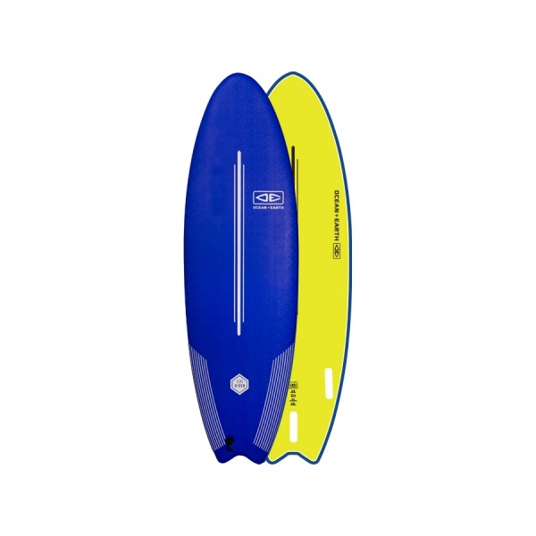 Ocean Earth EZI rider 7.0" navy sofboard