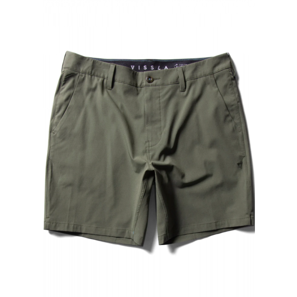 Vissla Cutlap Eco 17.5" army bermudas