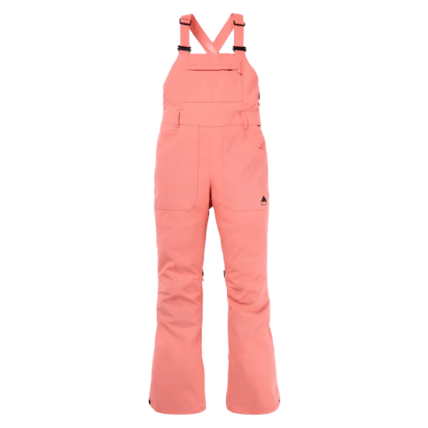 Burton Avalon Bib peach echo peto de snowboard de mujer
