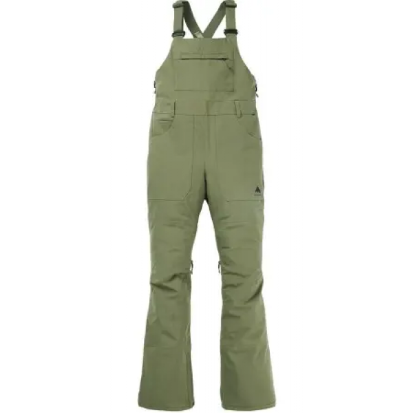 Burton Avalon Bib forest moss peto de snowboard de mujer