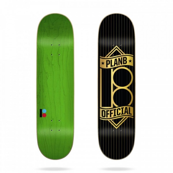 Plan B Banner Gold 8.0'' tabla de skateboard
