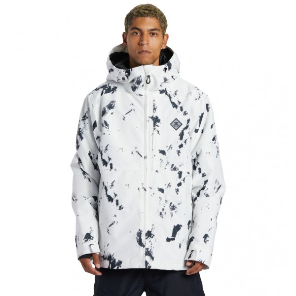 Dc Basis Print snow camo chaqueta de snowboard