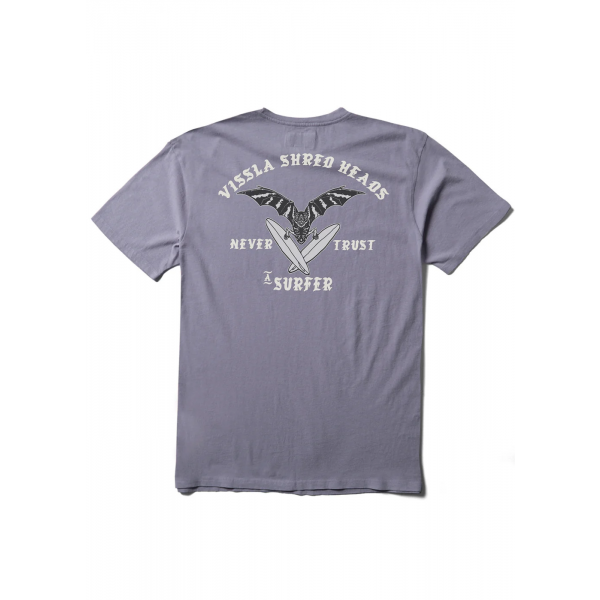 Vissla Bat Bandito Pocket dusty lilac camiseta
