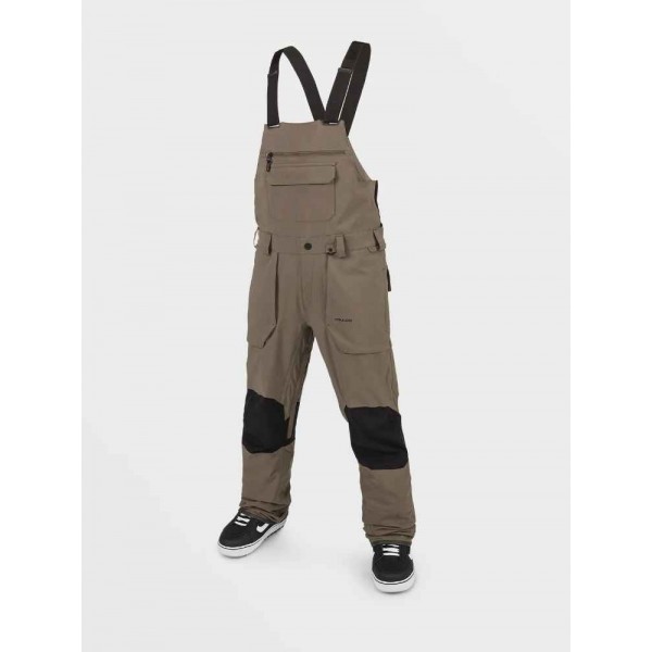 Volcom Roan Bib Overall teak peto de snowboard