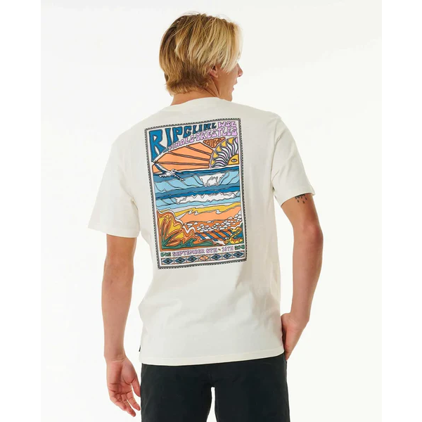 Rip Curl WSL Finals Peak bone camiseta