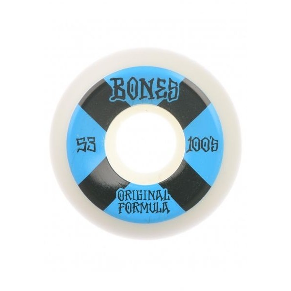 Bones 100´s #4 V5 53mm white Ruedas de skateboard