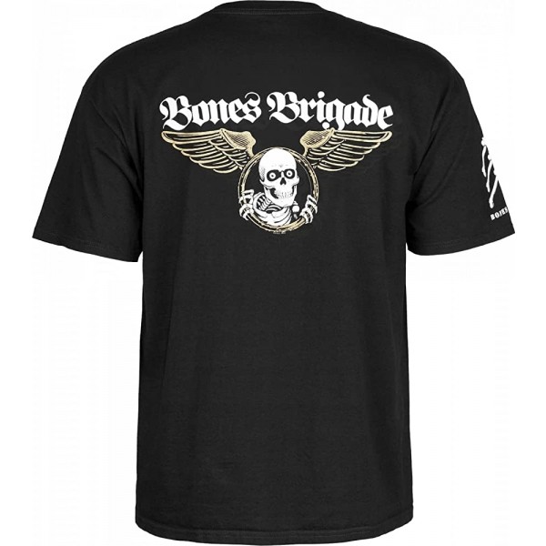 Powel Peralta Brigade an Auto Bone black camiseta