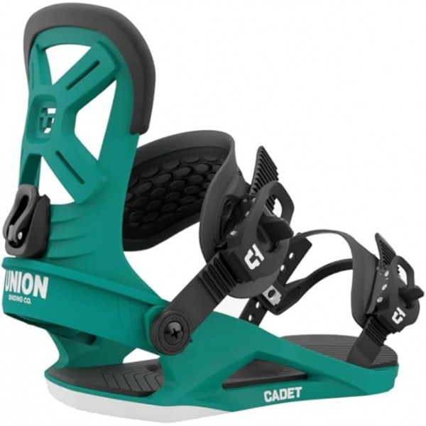 Union Cadet teal Fijaciones de snowboard de niño