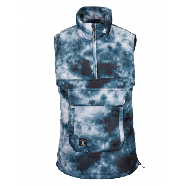 Volcom Packable Puff storm tie-dye chaleco de mujer