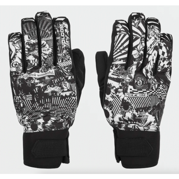 Volcom V CO Nyle black/white 2023 guantes de snowboard