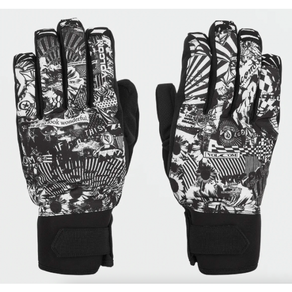 Volcom V CO Nyle black/white guantes de snowboard