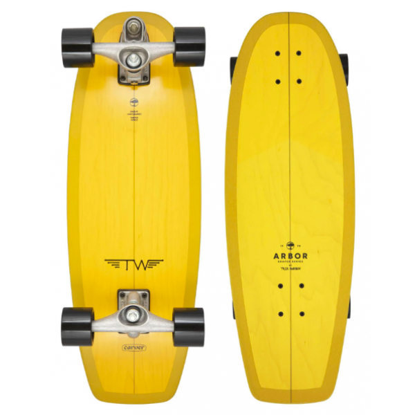 Arbor Shaper Warren 29" surfskate completo