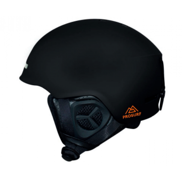 Prosurf Unicolor D30 matte black casco de snowboard