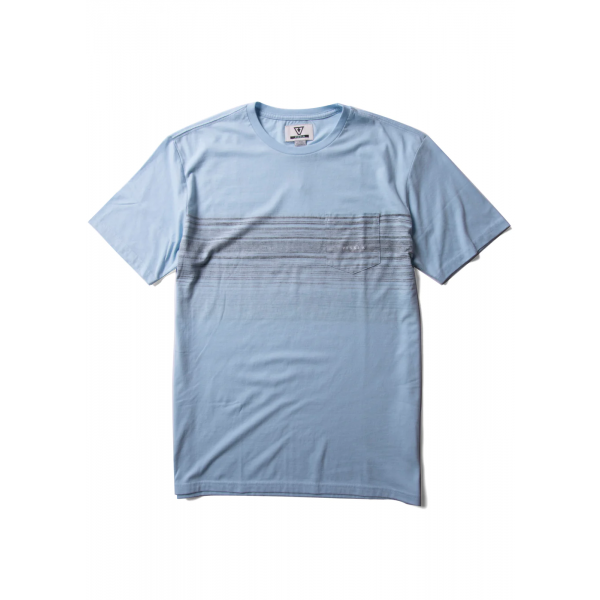 Vissla Blurred Horizons Pocket cool blue camiseta