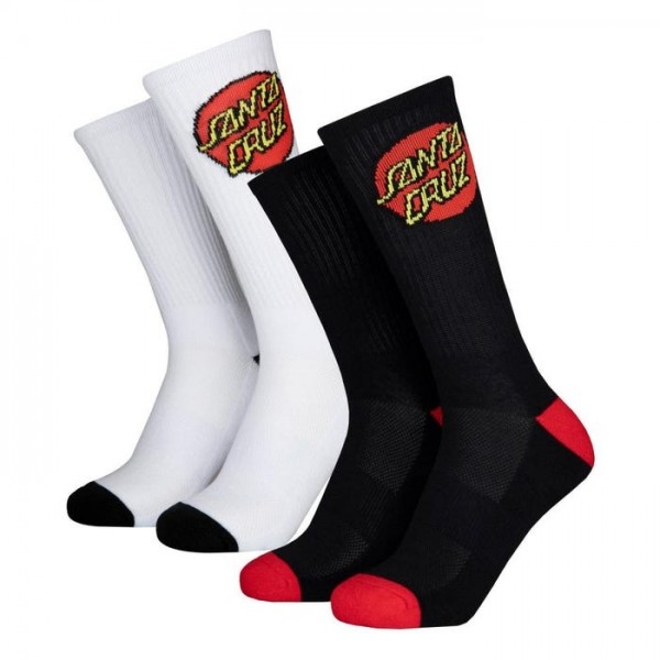 Santa Cruz Classic Dot 2 pack calcetines