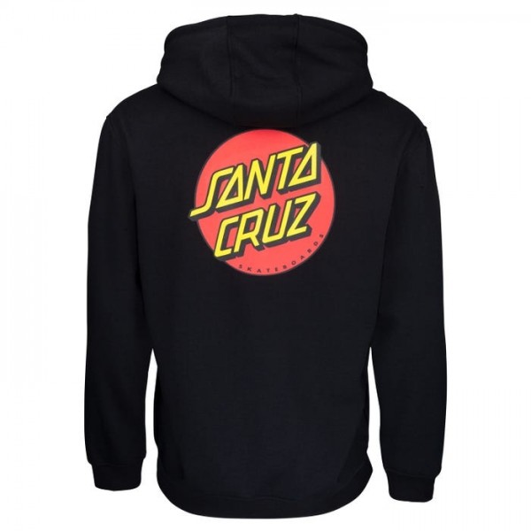 Santa Cruz Classic Dot Chest black sudadera