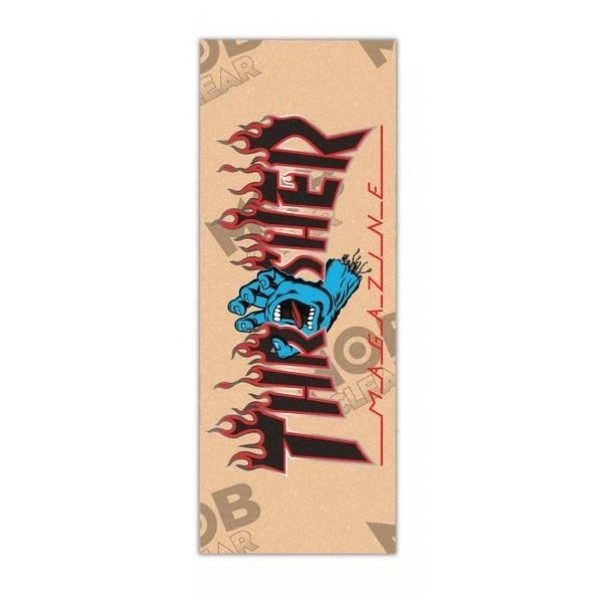 Santa Cruz Thrasher Screaming Logo 9x33 pliego de lija