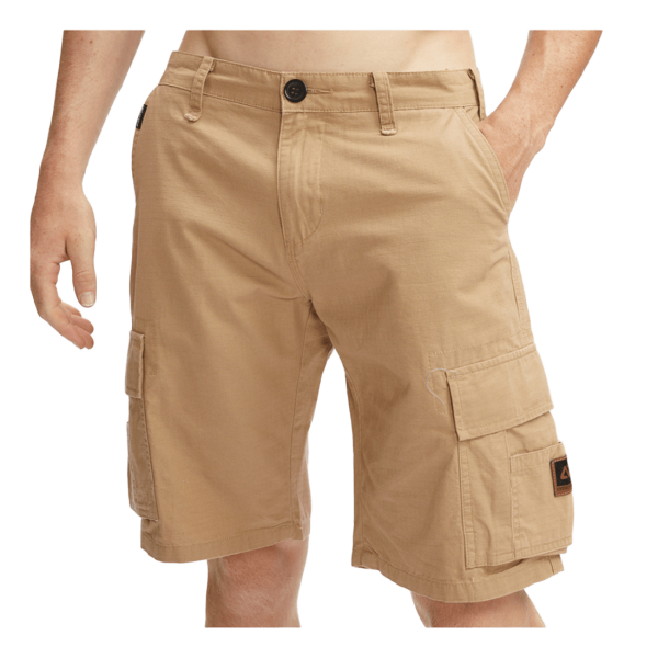 Hydroponic Clover RS camel bermudas