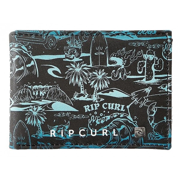 Rip Curl Combo PU Slim aqua cartera