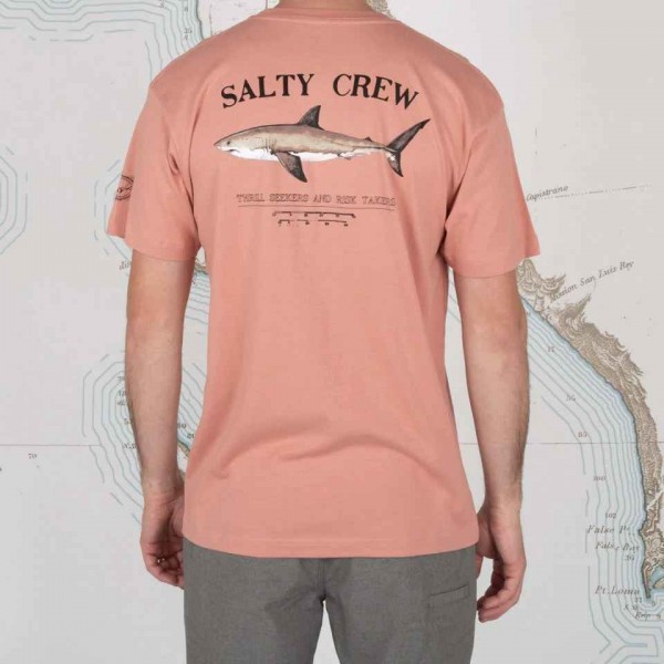 Salty Crew Bruce Premium coral camiseta