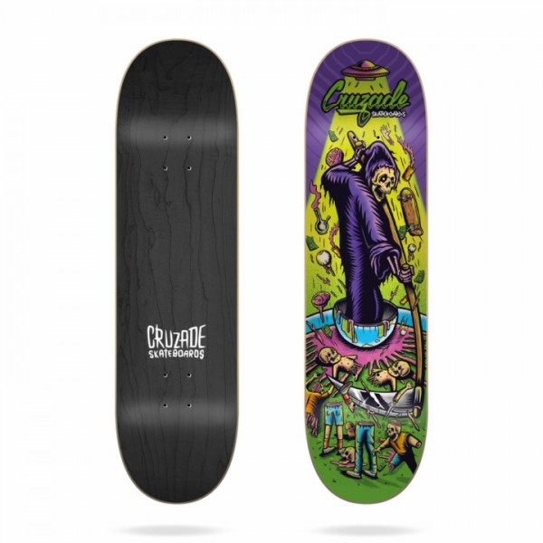 Cruzade Deathskull 8'' Tabla Skateboard