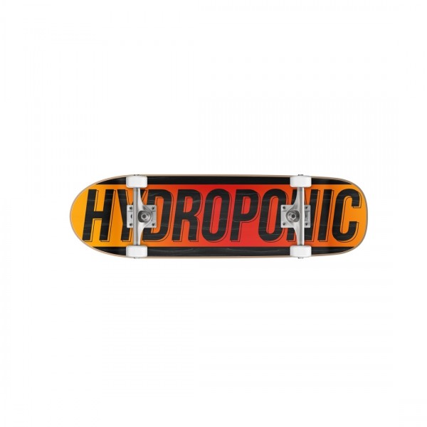 Hydroponic Pool Degraded orange red Pool Shape 8.75" skateboard completo