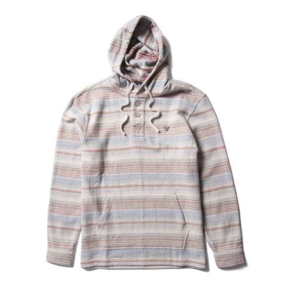 Vissla Descanso Hooded light slate sudadera 
