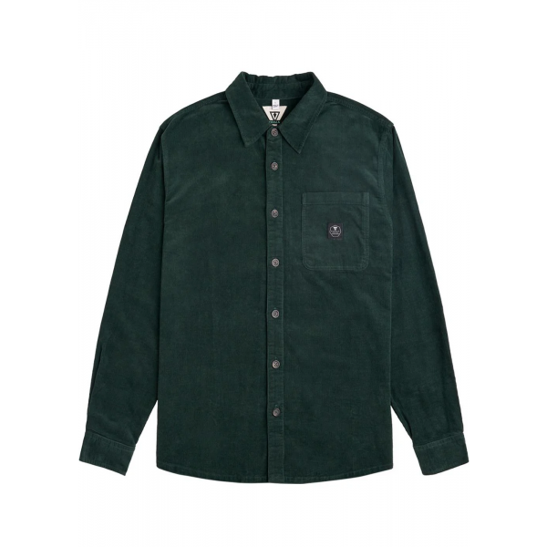 Vissla Doheny Woven evergreen camisa