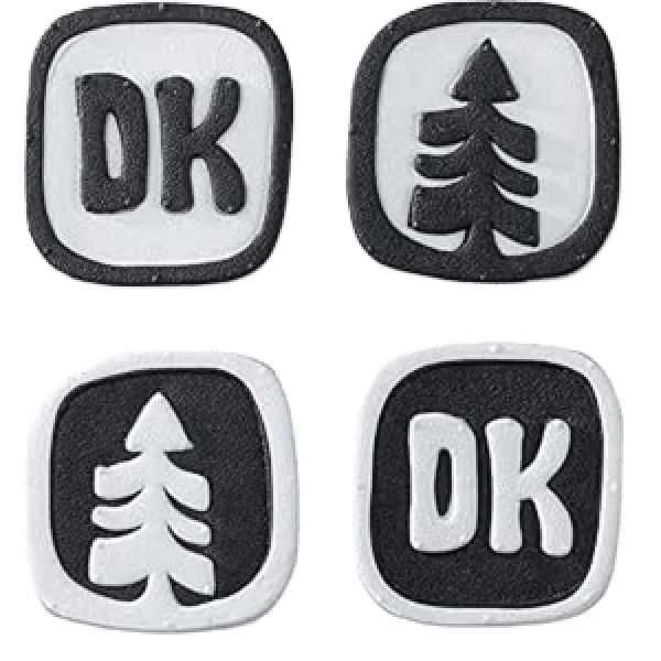 Dakine Dots stomp black white pad