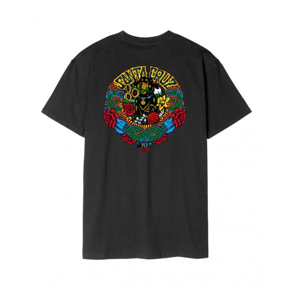 Santa Cruz Dressen Mash Up Opus black camiseta