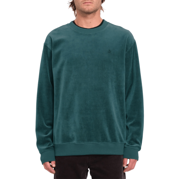 Volcom Single Stone Velvet evergreen sudadera