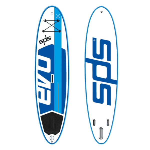 SPS Hinchable Evo azul 10´ x 30´ x 4" pack completo paddle surf
