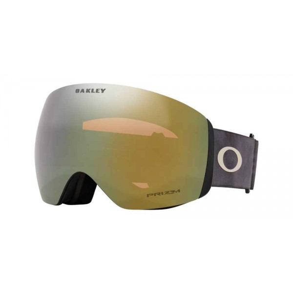 Oakley Flight Deck L grey smoke Prizm sage gold iridium gafas de snowboard