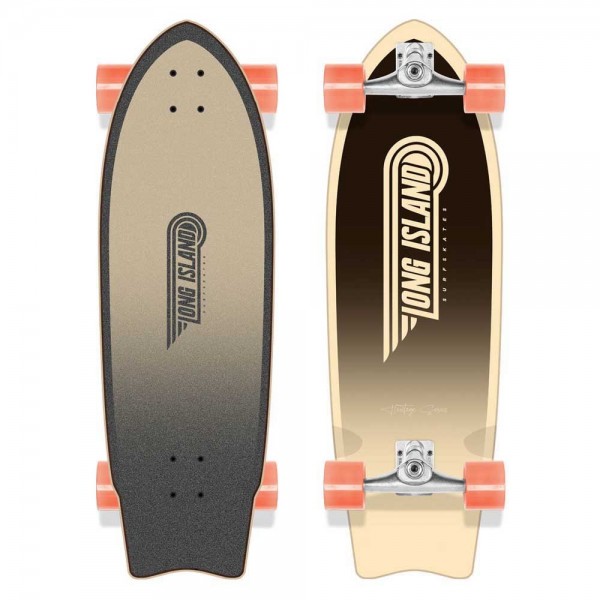 Long Island Fish 31" Surfskate completo