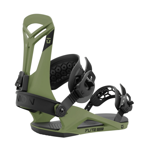 Union Flite Pro olive green fijaciones de Snowboard