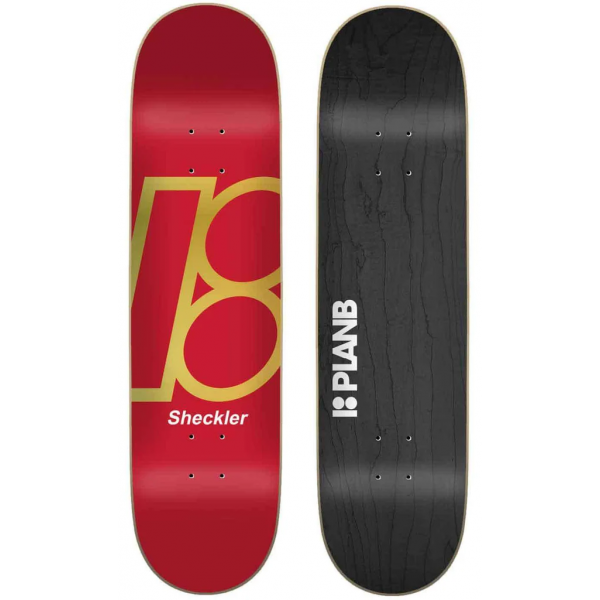 Plan B Team Foil Sheckler 8,25" tabla skateboard