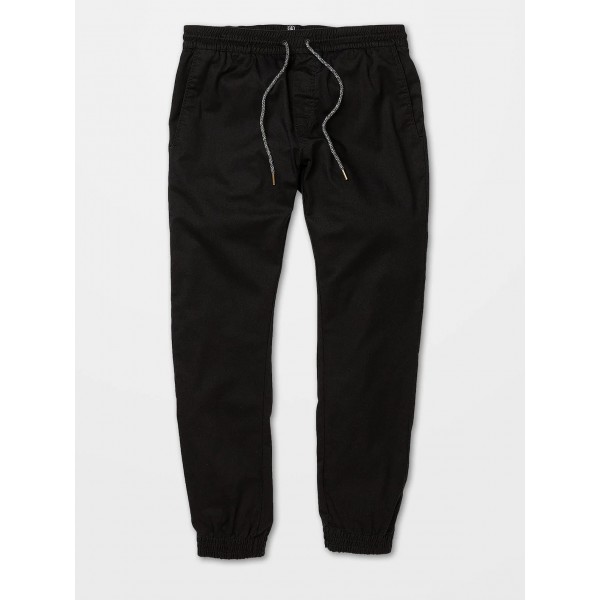 Volcom Frickin Slim jogger black pantalones