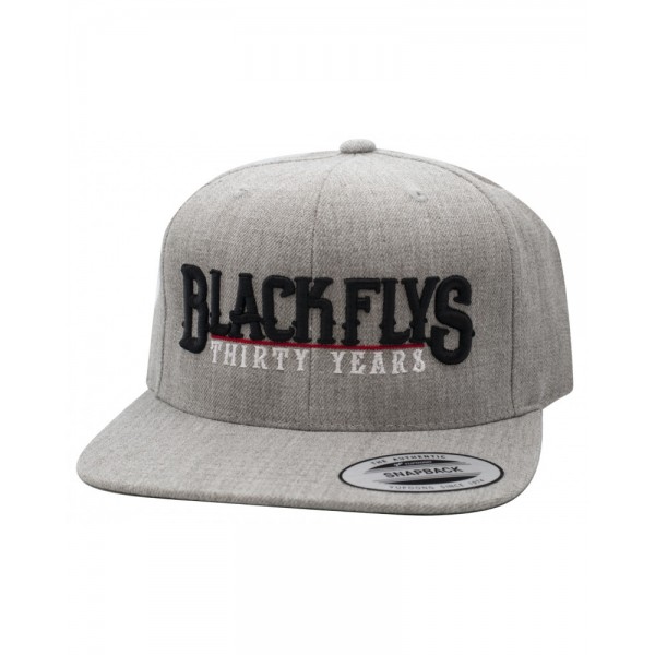 Black Flys 30 aniversario grey gorra