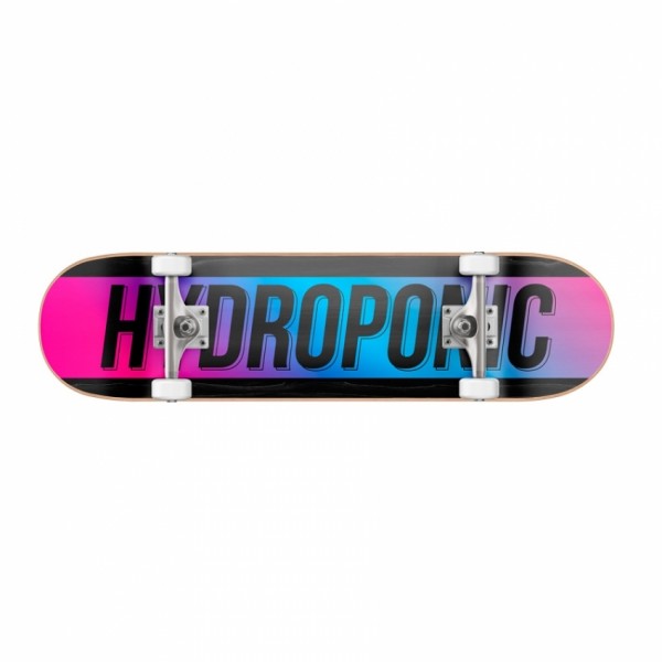Hydroponic Tiki Degraded blue 8.0" skateboard completo