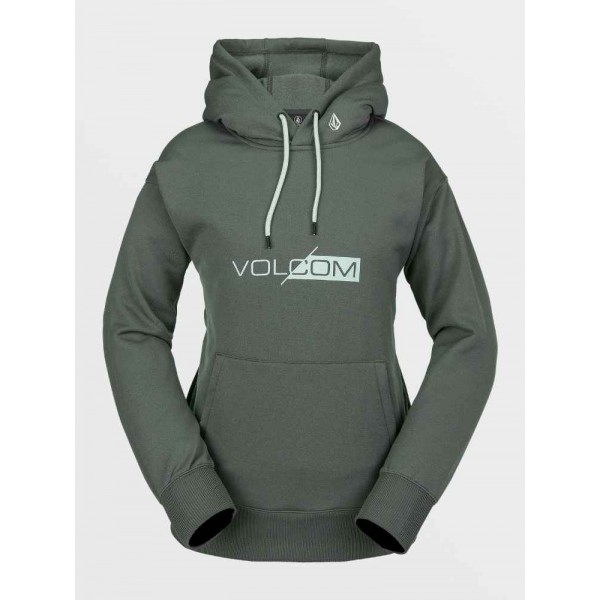 Volcom Core Hydro Hoodie eucalyptus sudadera técnica de mujer