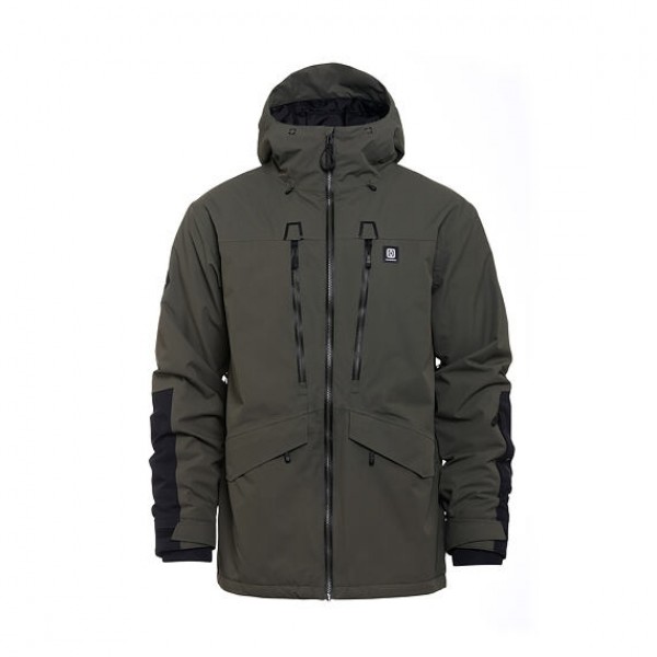 Horsefeathers Halen II urban olive chaqueta de snowboard