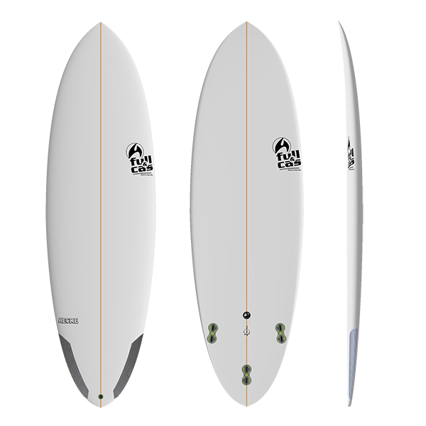 Full & Cas Hecke Poliéster E8 Tabla de surf