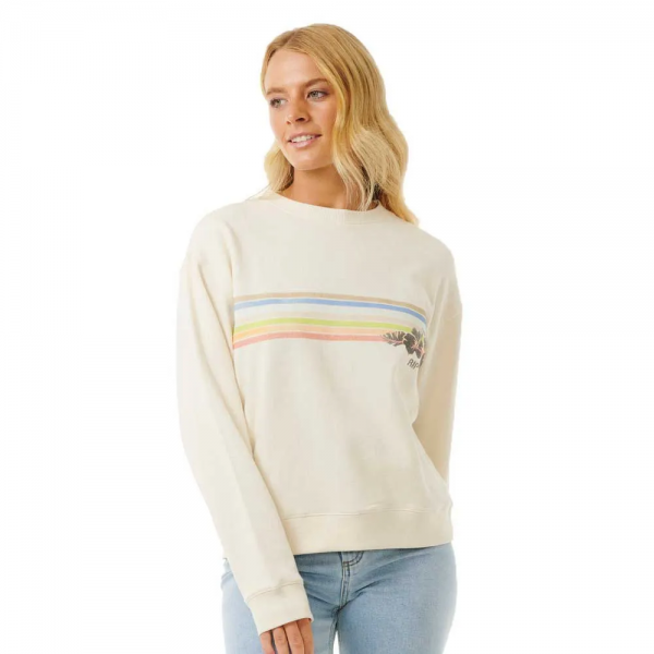 Rip Curl Hoffman Relaxed bone sudadera de mujer